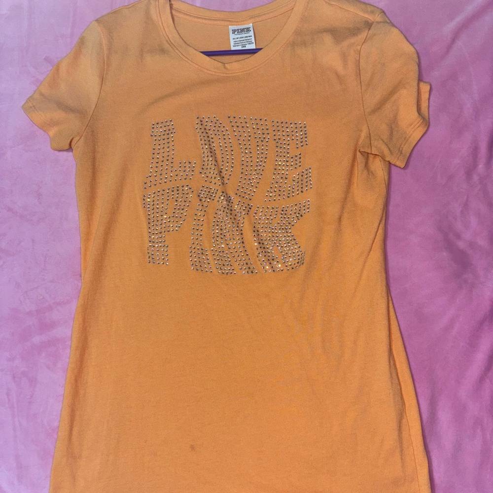 Victoria's Secret PINK Orange T-Shirt